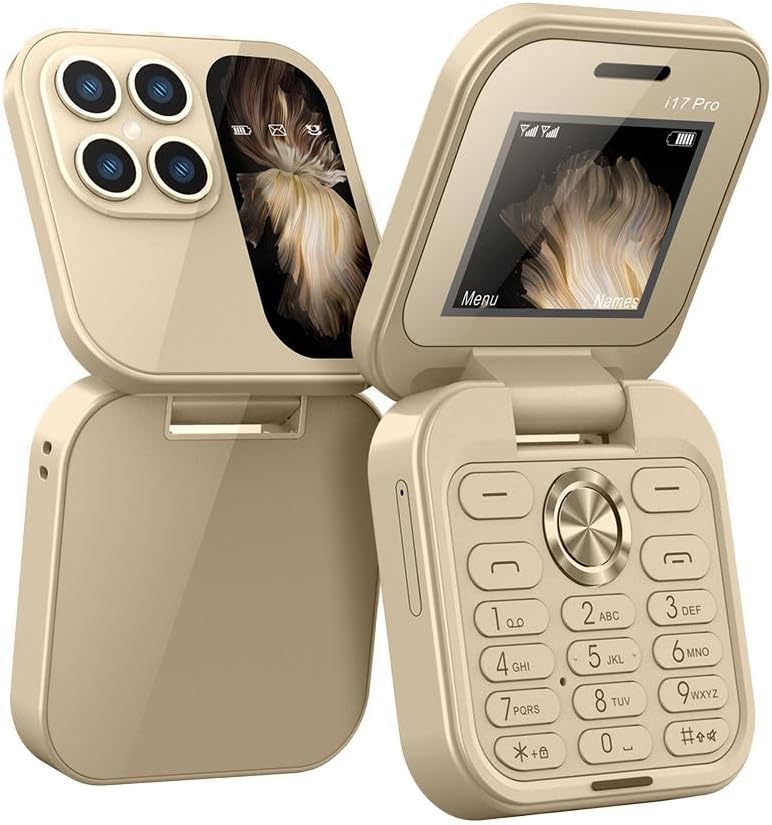Foldbar Mobiltelefon med Dual SIM og HD Kamera 2