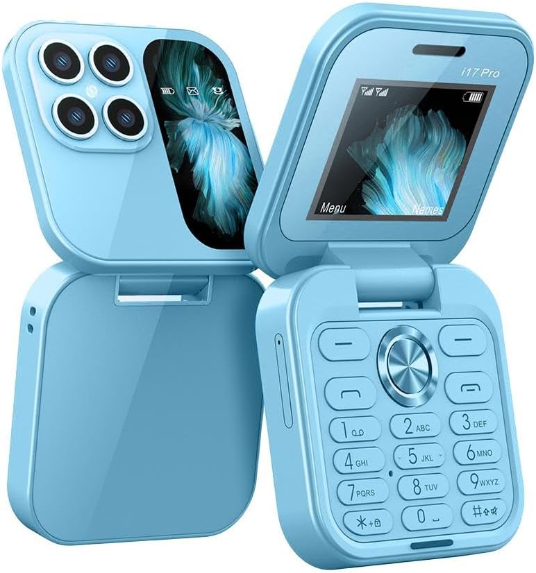 Foldbar Mobiltelefon med Dual SIM og HD Kamera 4