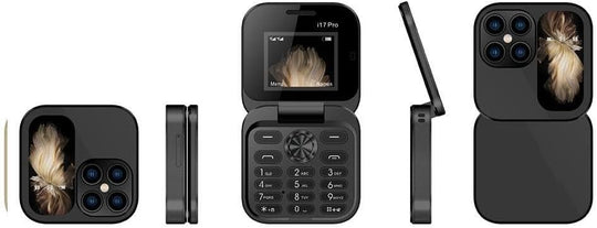 Foldbar Mobiltelefon med Dual SIM og HD Kamera 7