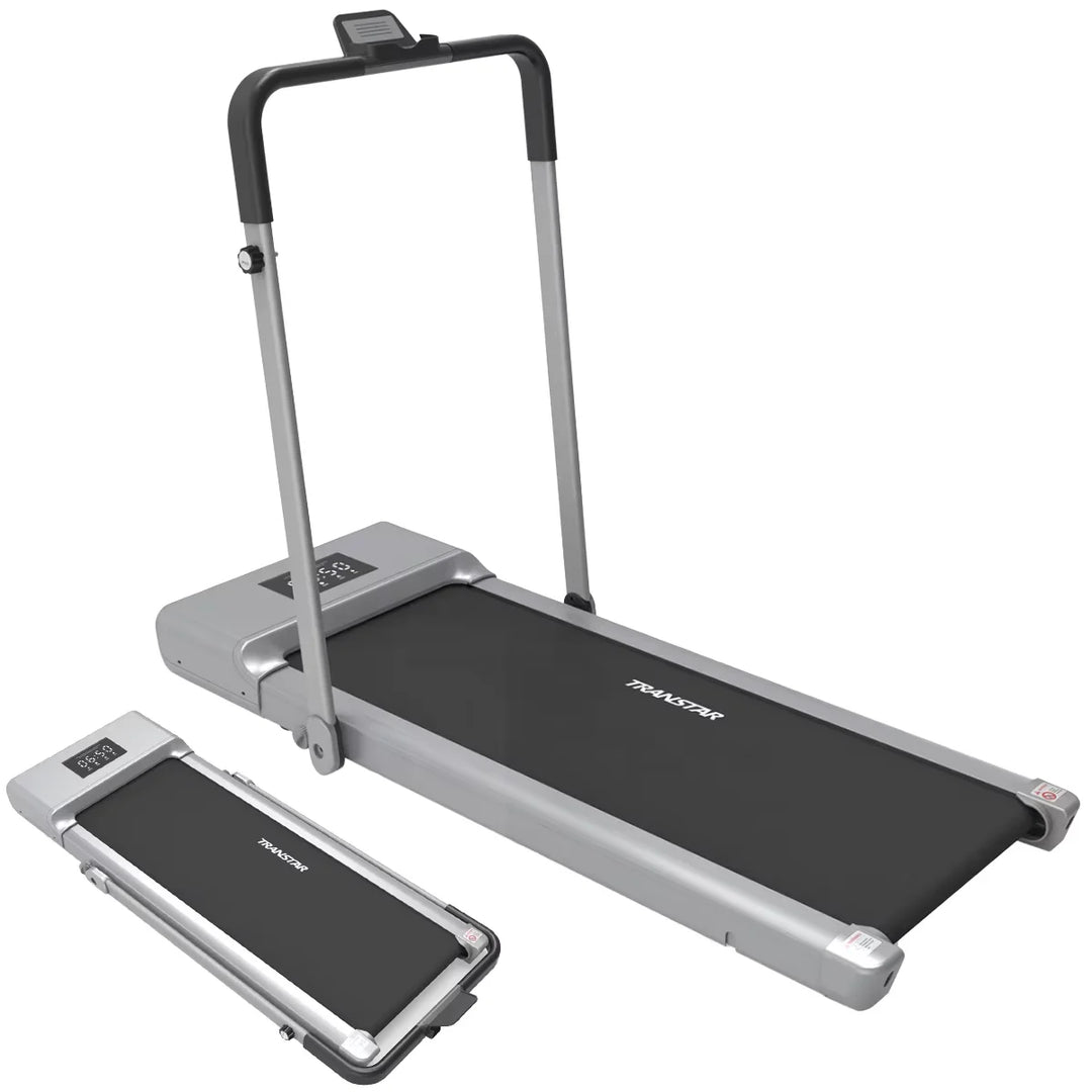 Foldbart Løbebånd til Hjemmet - Kompakt Indendørs Træningsmaskine til Løb og Gang 0