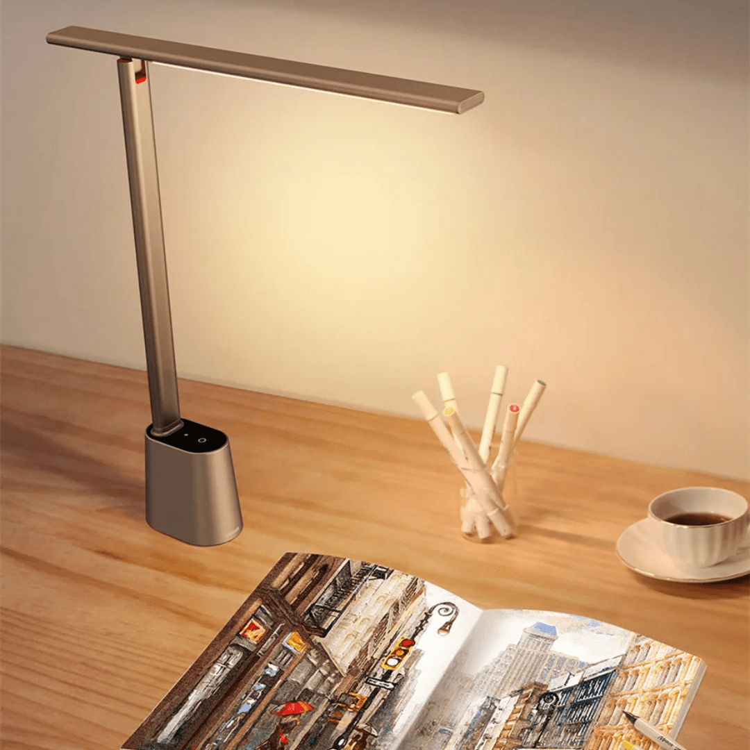 Folding LED Desk Lamp with Dimming Function 2