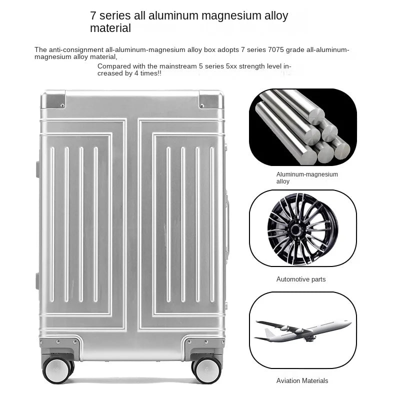 Forretningskuffert Aluminium-Magnesium Berlin 8