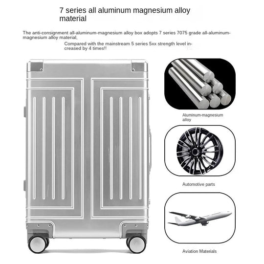 Forretningskuffert Aluminium-Magnesium Berlin 8