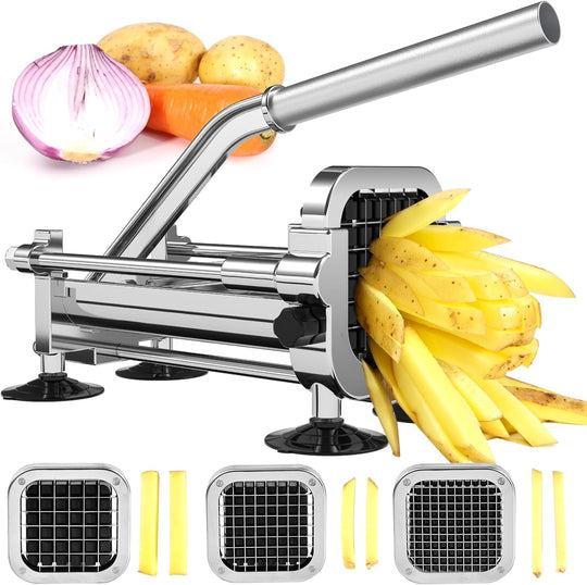 Fritesskærer til Grøntsager med Udskiftelige Knive 0