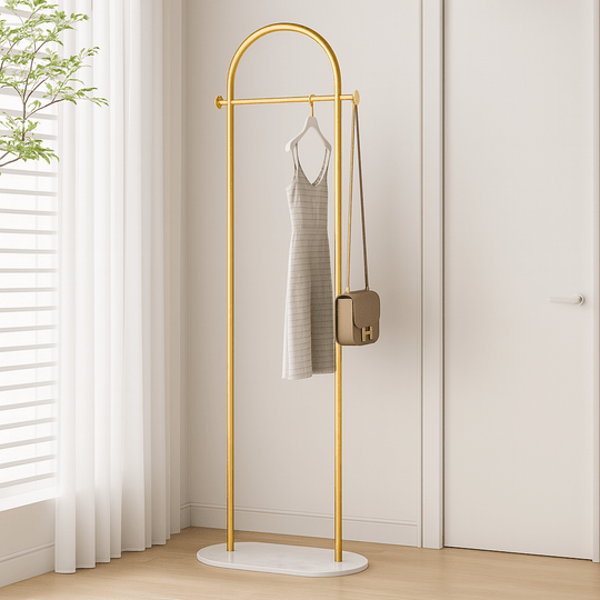 Fritstående Tøjstativ Minimalistisk Design 0
