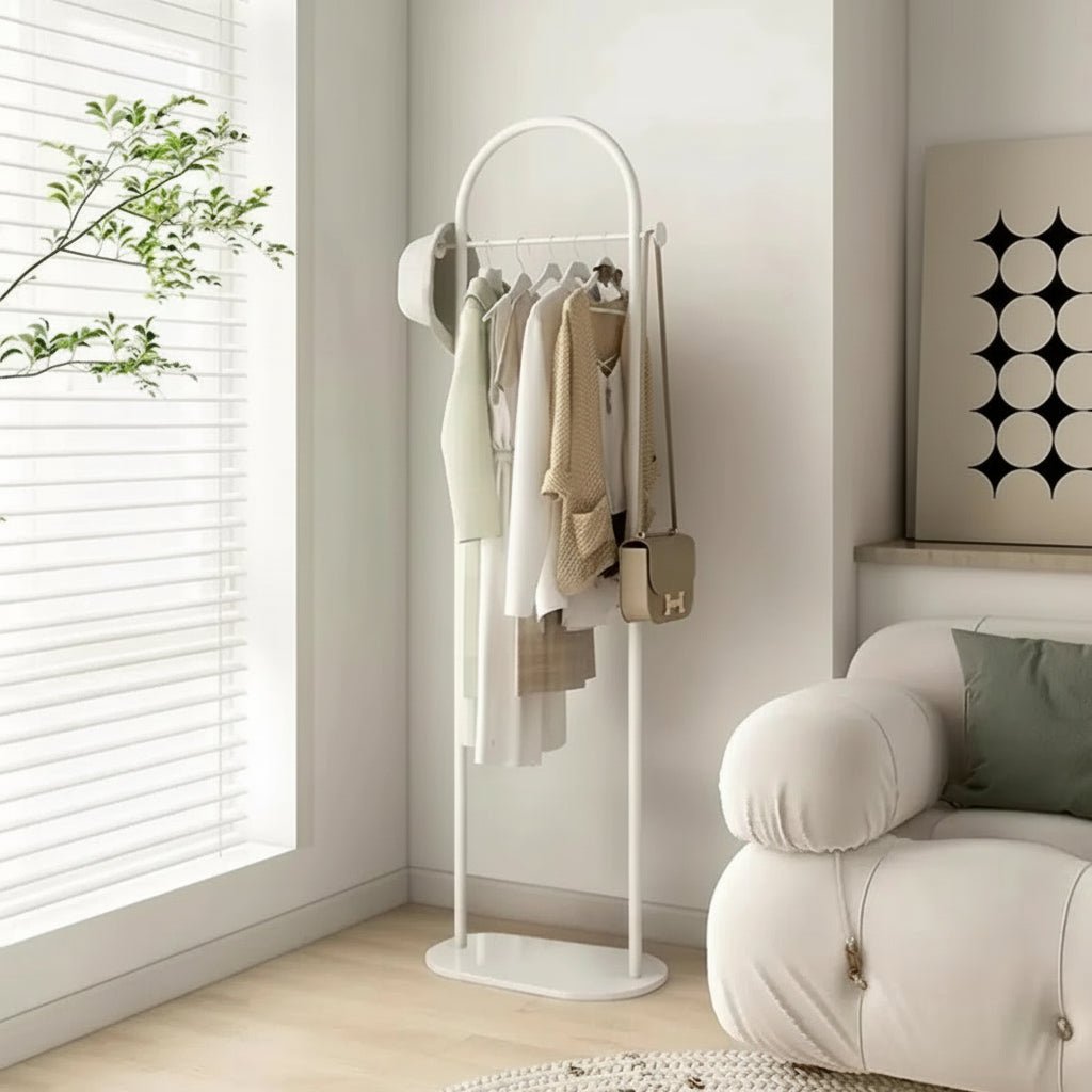 Fritstående Tøjstativ Minimalistisk Design 2
