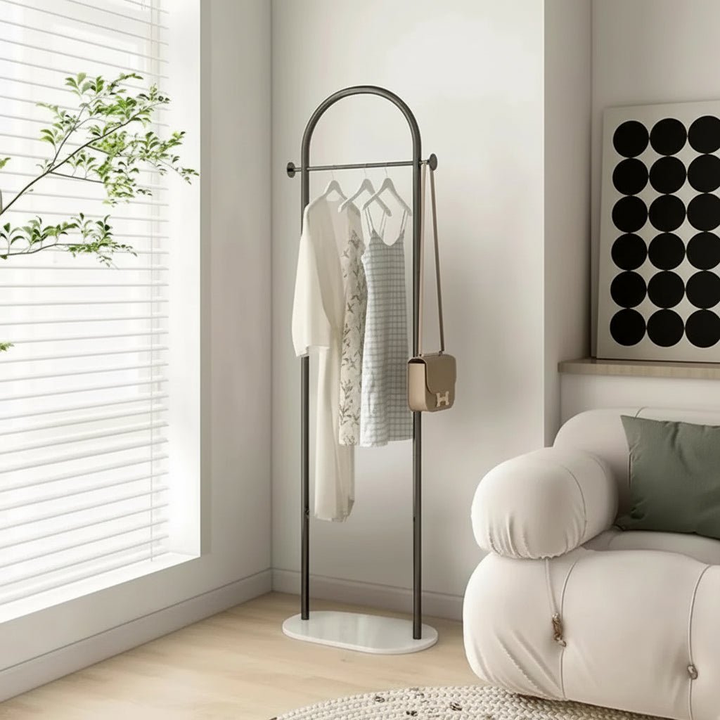 Fritstående Tøjstativ Minimalistisk Design 3