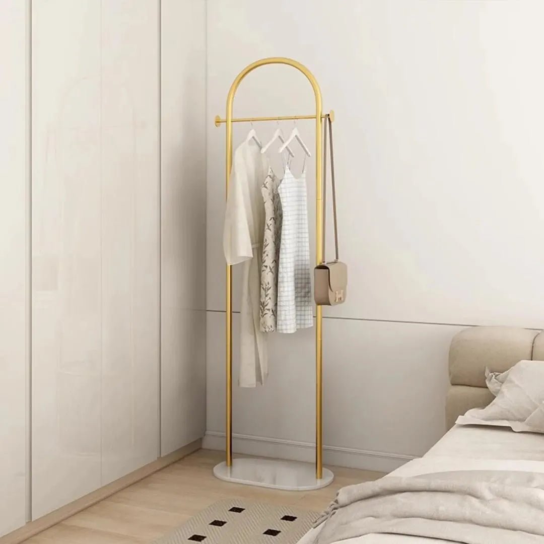 Fritstående Tøjstativ Minimalistisk Design 6