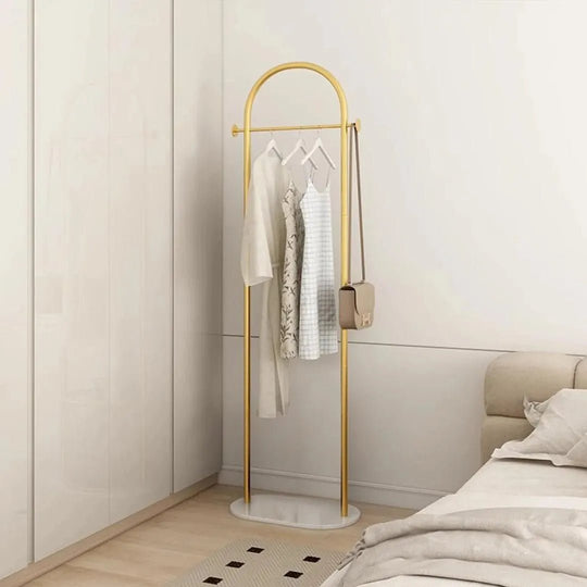 Fritstående Tøjstativ Minimalistisk Design 6
