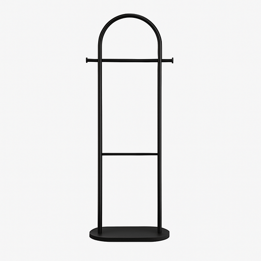 Fritstående Tøjstativ Minimalistisk Design 8