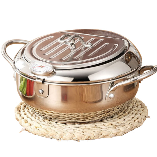 Frituregryde i rustfrit stål med præcisionskontrol 6