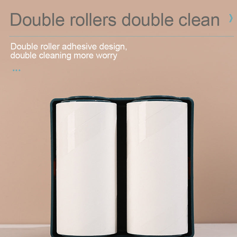 Fuzzfjerner til tøj med dobbeltrulle design 2