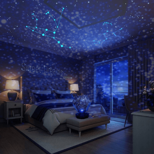 Galaxy Projektor Stjernehimmel til Drømmende Atmosfære 0