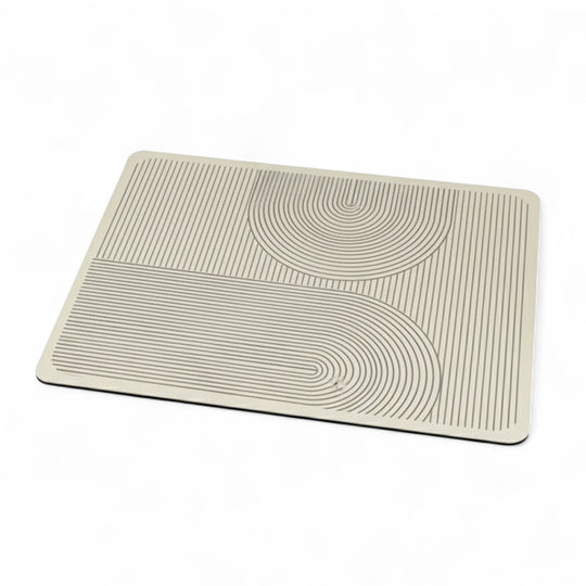Køkkenmåtte Anti-Slip Hurtigtørrende Minimalistisk Geometrisk Design