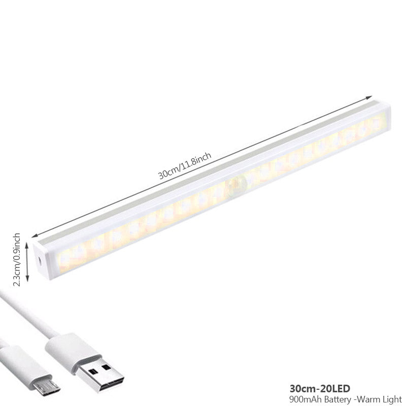 Genopladelig Bevægelsessensor Lampe 10