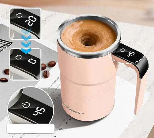 Genopladeligt Selvomrørende Kaffekrus Bærbar Elektrisk Mixer 0