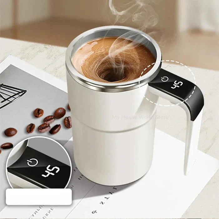 Genopladeligt Selvomrørende Kaffekrus Bærbar Elektrisk Mixer 4