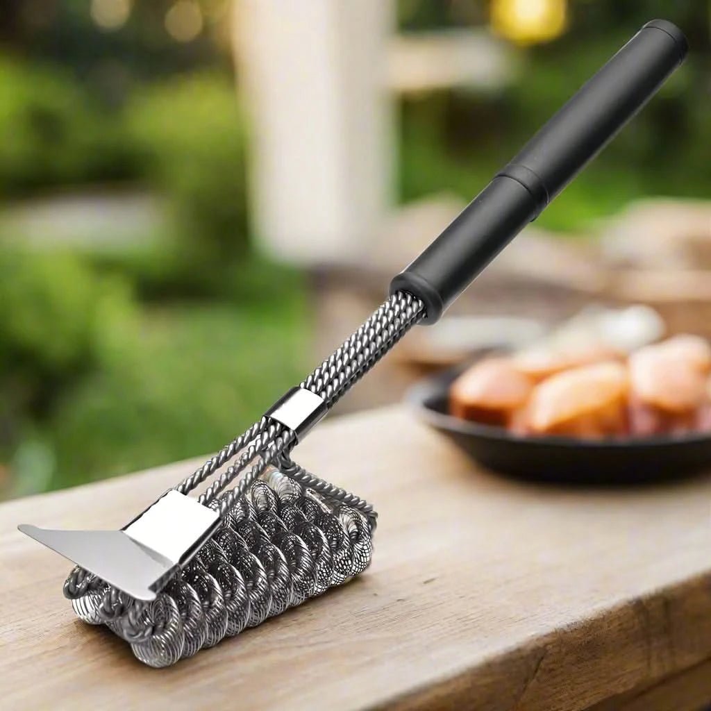 GrillMaster BBQ Rengøringsværktøj med Skraber 1