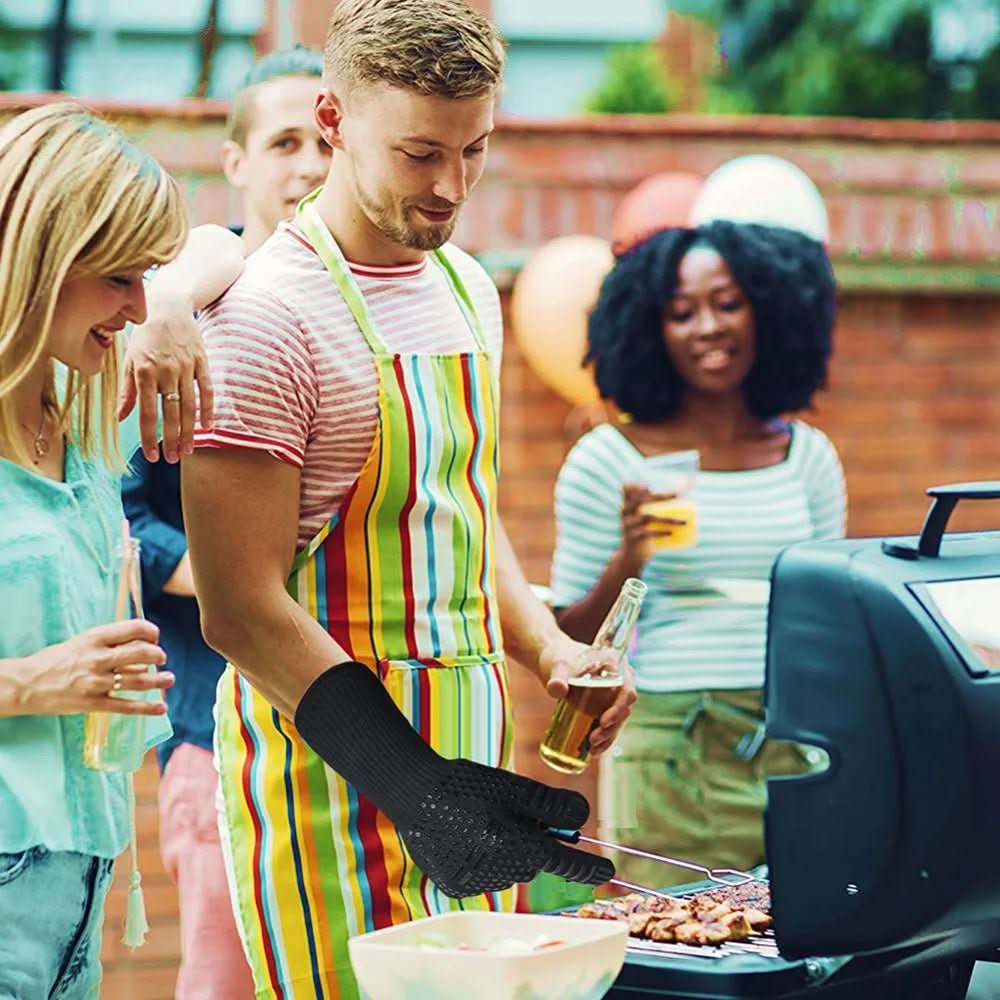 Grillhandsker til BBQ med ekstrem varmebestandighed 2