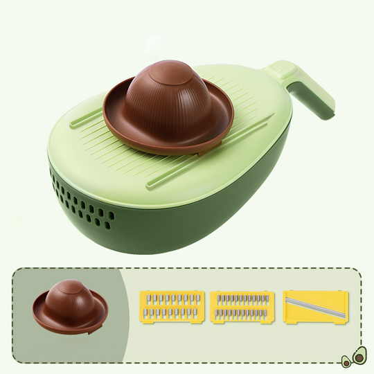 Grøntsagsskærer i Avocado Form 10