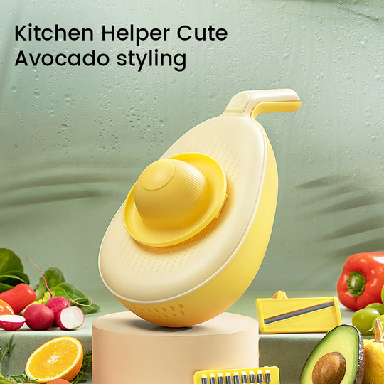 Grøntsagsskærer i Avocado Form 2