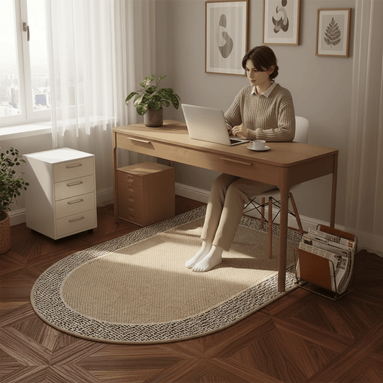 Gulvbeskyttelsesmåtte til Hårde Gulve Gennemsigtig Design 1