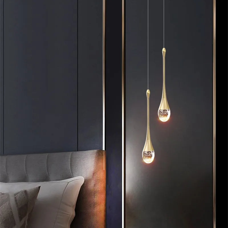 Hængelampe Dråbeformet Design 7