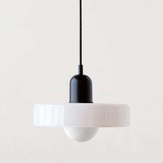Hængelampe i Farvet Glas Moderne Design 24