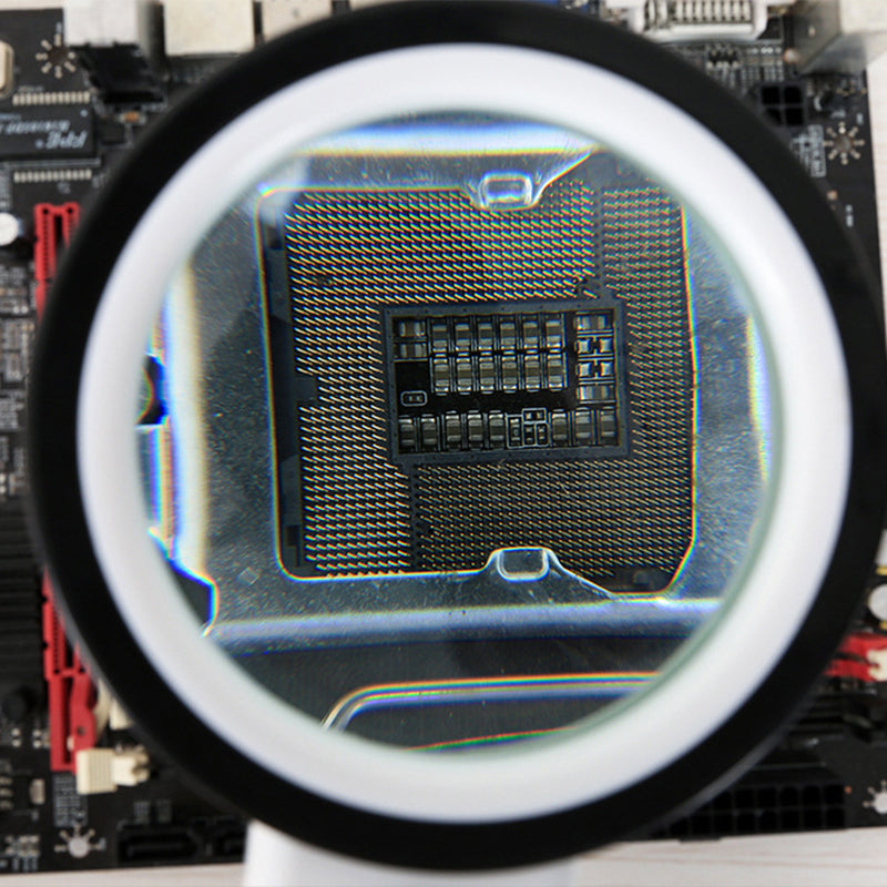 Håndholdt Forstørrelsesglas 30x med LED Lys 7