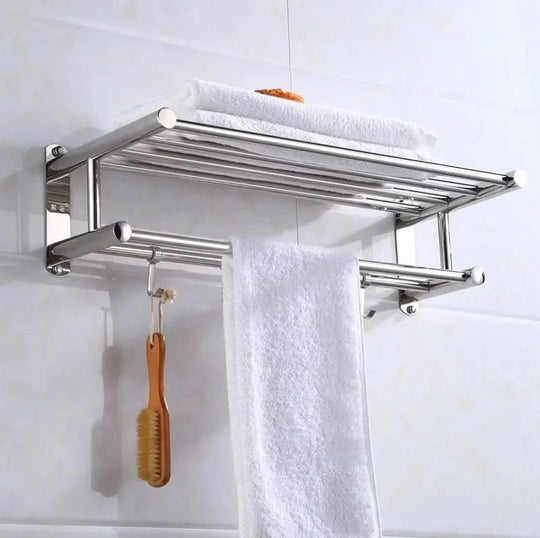 Håndklædestang til Badeværelse Minimalistisk Design Vægmontering 0