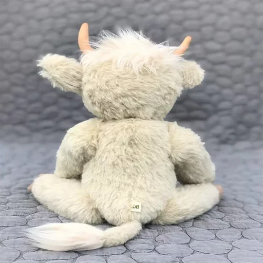 Håndlavet Highland Cow Plys Legetøj 1