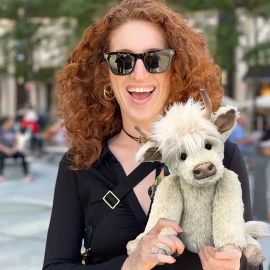 Håndlavet Highland Cow Plys Legetøj 2