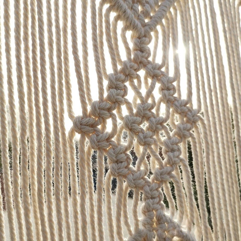 Håndlavet Macrame Hængende Draperi 7