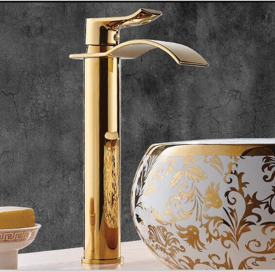 Håndvaskarmatur Vandfaldsdesign 9