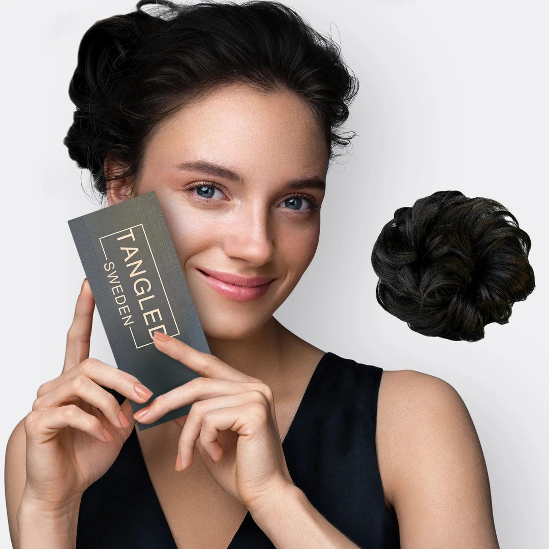 Hår Scrunchie til Hestehale og Bolle 1