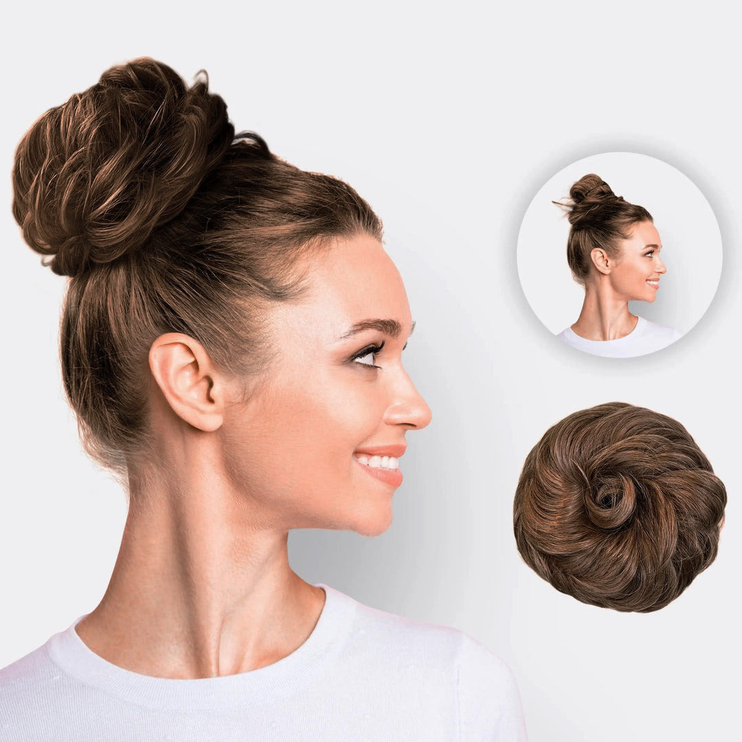 Hår Scrunchie til Hestehale og Bolle 4