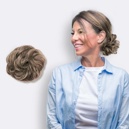 Hår Scrunchie til Hestehale og Bolle 5