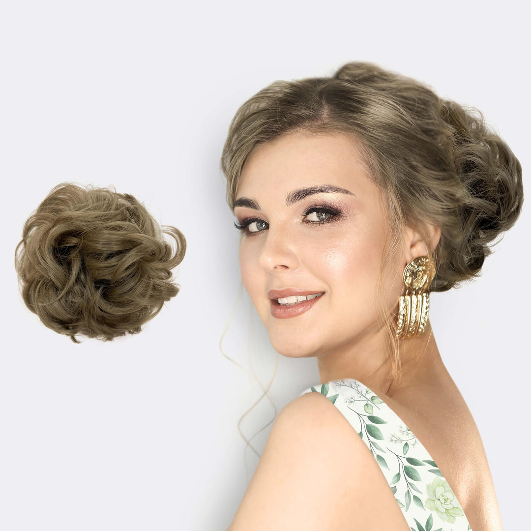 Hår Scrunchie til Hestehale og Bolle 6