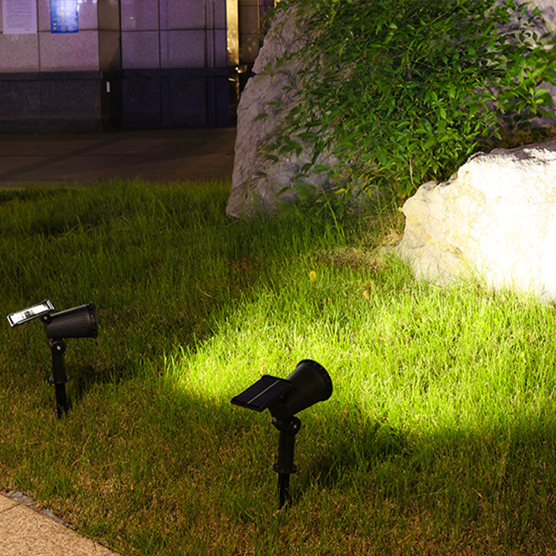 Havelampe Solcelle LumaSpot Med 9 LED-Farver Justerbar Til Have Terrasse Sti 0