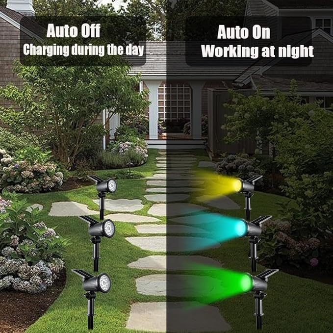 Havens LED Solar Spotlights 6