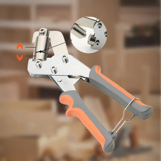 Heavy Duty Eyelet Punch Tool med 100 Sejlringe 3