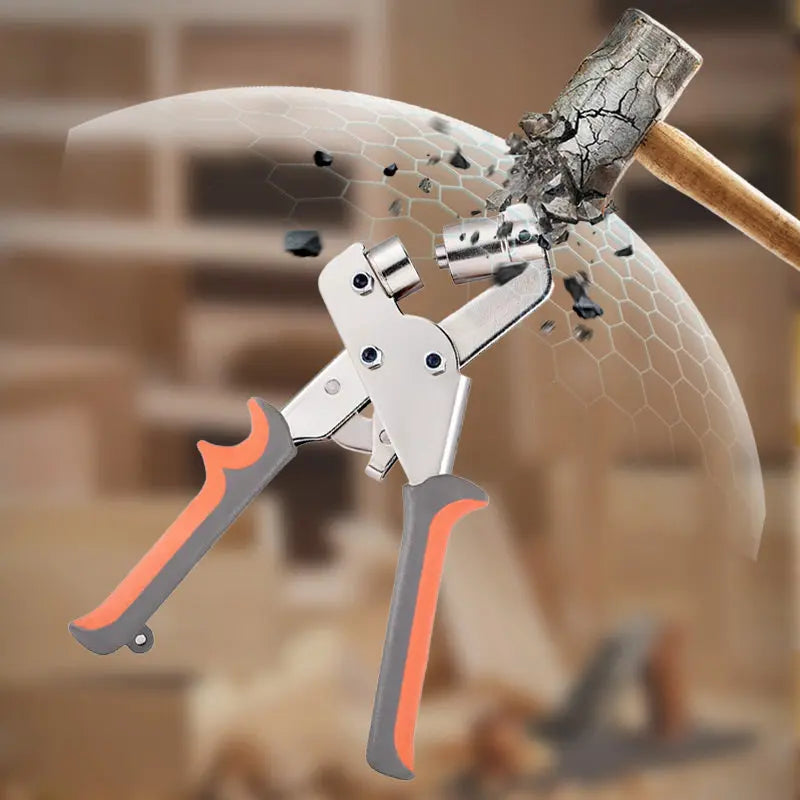 Heavy Duty Eyelet Punch Tool med 100 Sejlringe 6