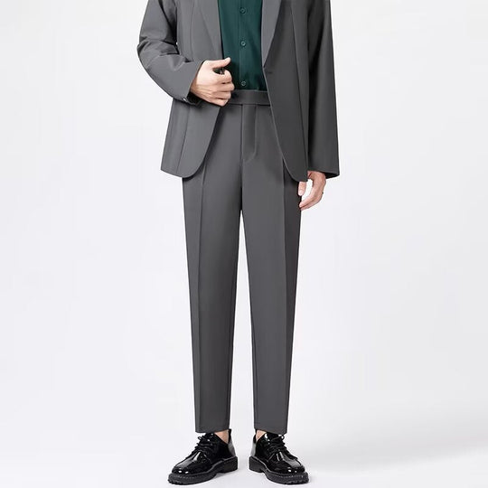 Herre Ankelbukser Slim Fit Uldblanding 1