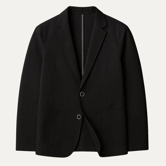 Herre Blazer Jakke i Linned Klassisk Stil - Moderne Skræddersyet Pasform til Formelle og Afslappede Anledninger 2