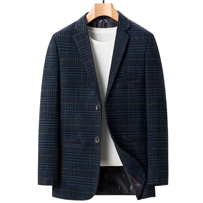 Herre Blazer Klassisk Uld 0