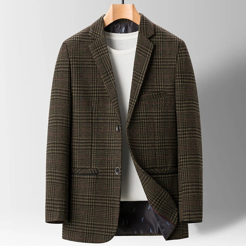 Herre Blazer Klassisk Uld 6