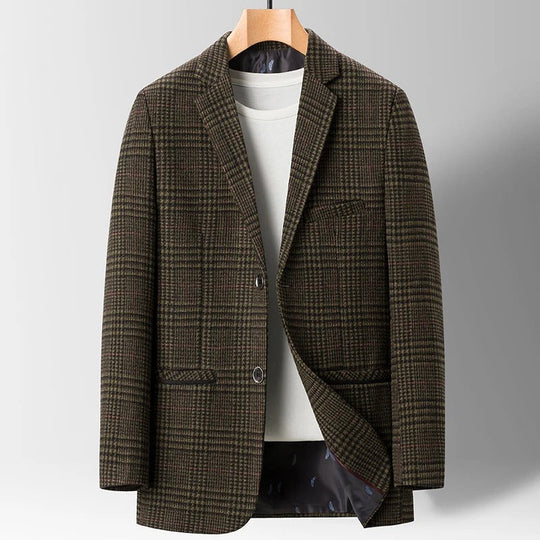 Herre Blazer Klassisk Uld 6