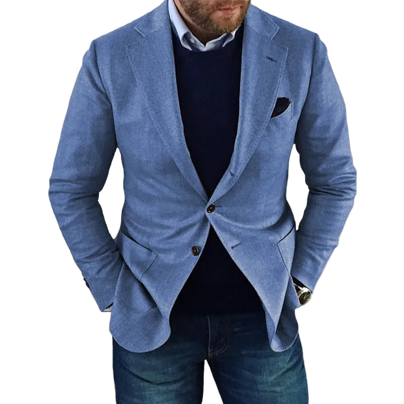 Herre Blazer med Tidløs Design 0