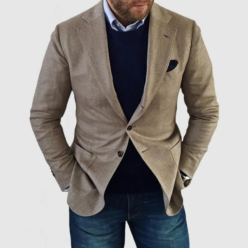Herre Blazer med Tidløs Design 1