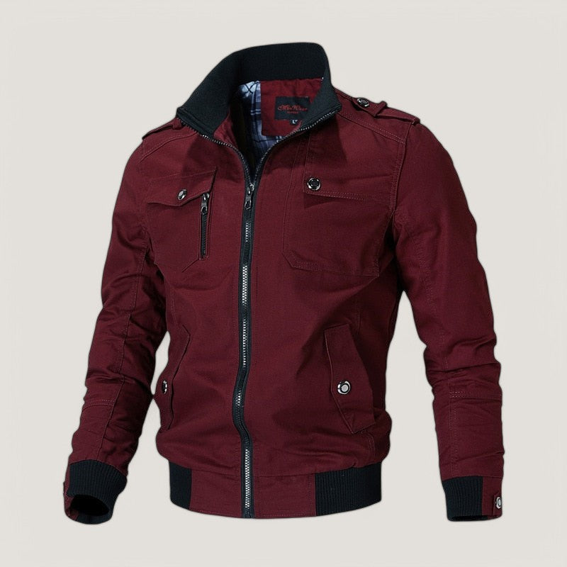 Herre Bomberjakke Let Stilfuld Design 5